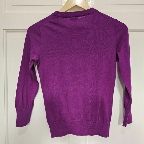 J. Crew The Clare Cardigan Sweater Crewneck Button Up Size XS - Picture 8 of 9